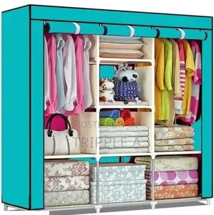Dustproof 3 Colums Wardrobe