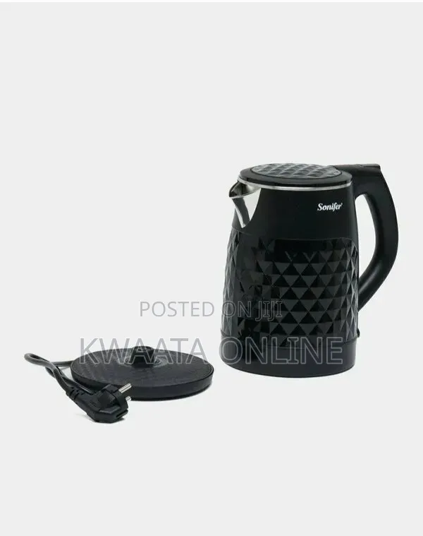 1.8l Sonifer 1850w Double Layer Electric Kettle Percolator Sf-2025b
