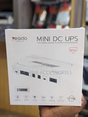Yesido Dc Mini Ups Battery Pack Multifunctional Network