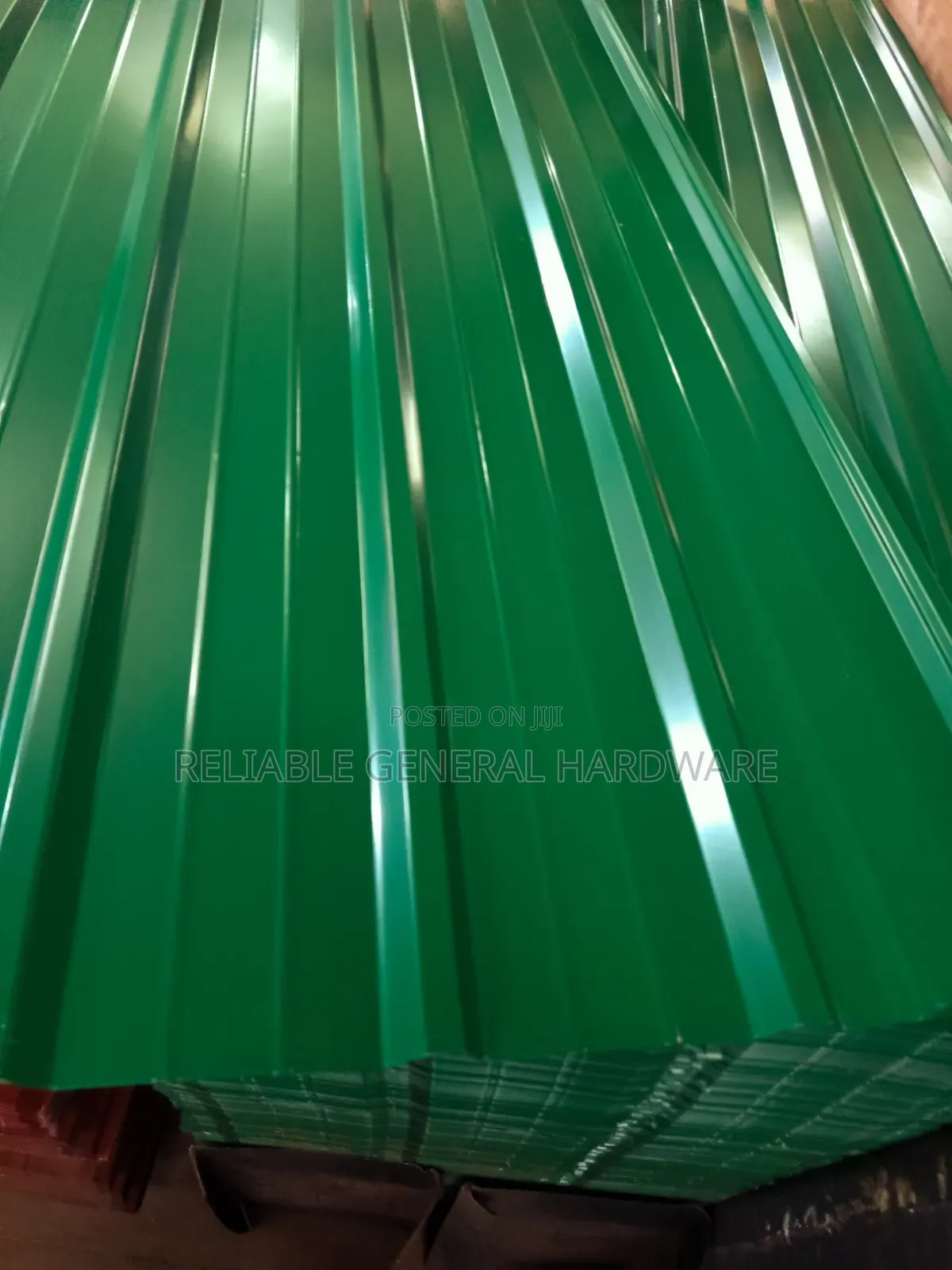 Supereco Iron Sheets G 28 Green Roofings(7kg)