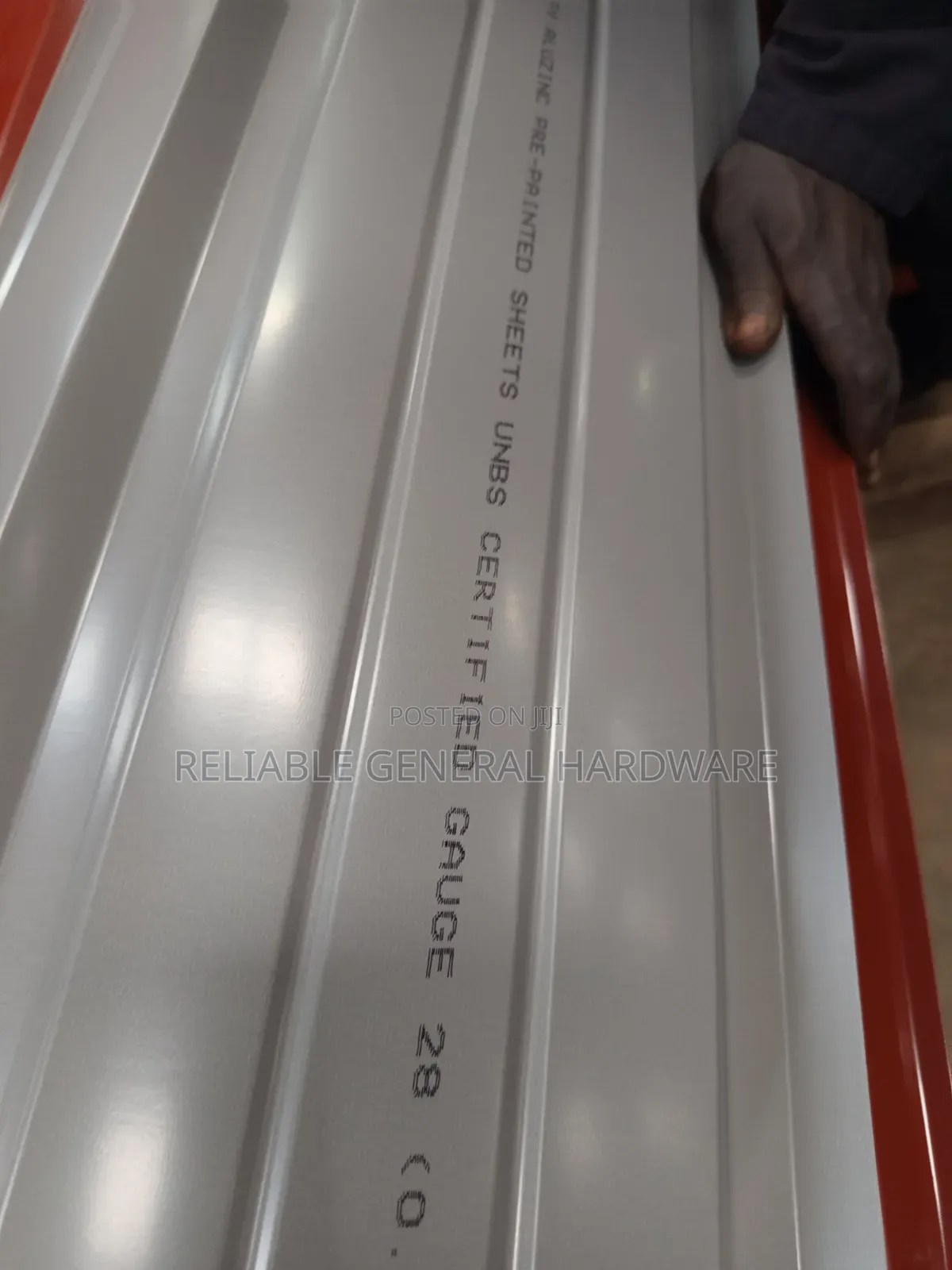 Supereco Iron Sheets G 28 Green Roofings(7kg)