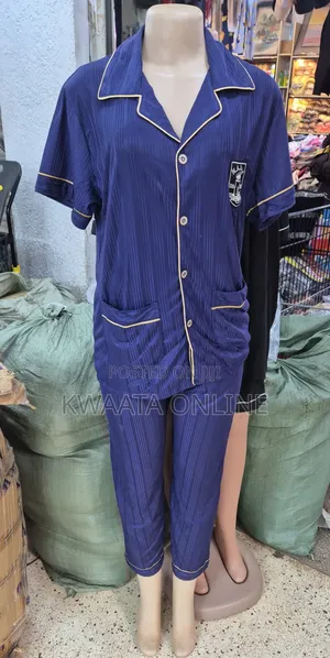Unisex Pyjamas Set Pure Cotton Sleepwear Top Pants Loungewear