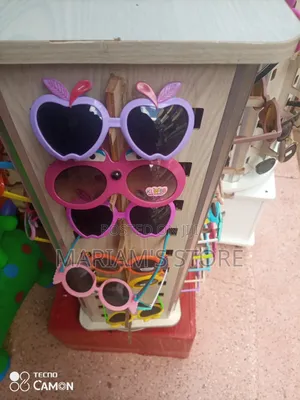 Kids Sunglasses Featuring Various Fun Shapes And Colors
