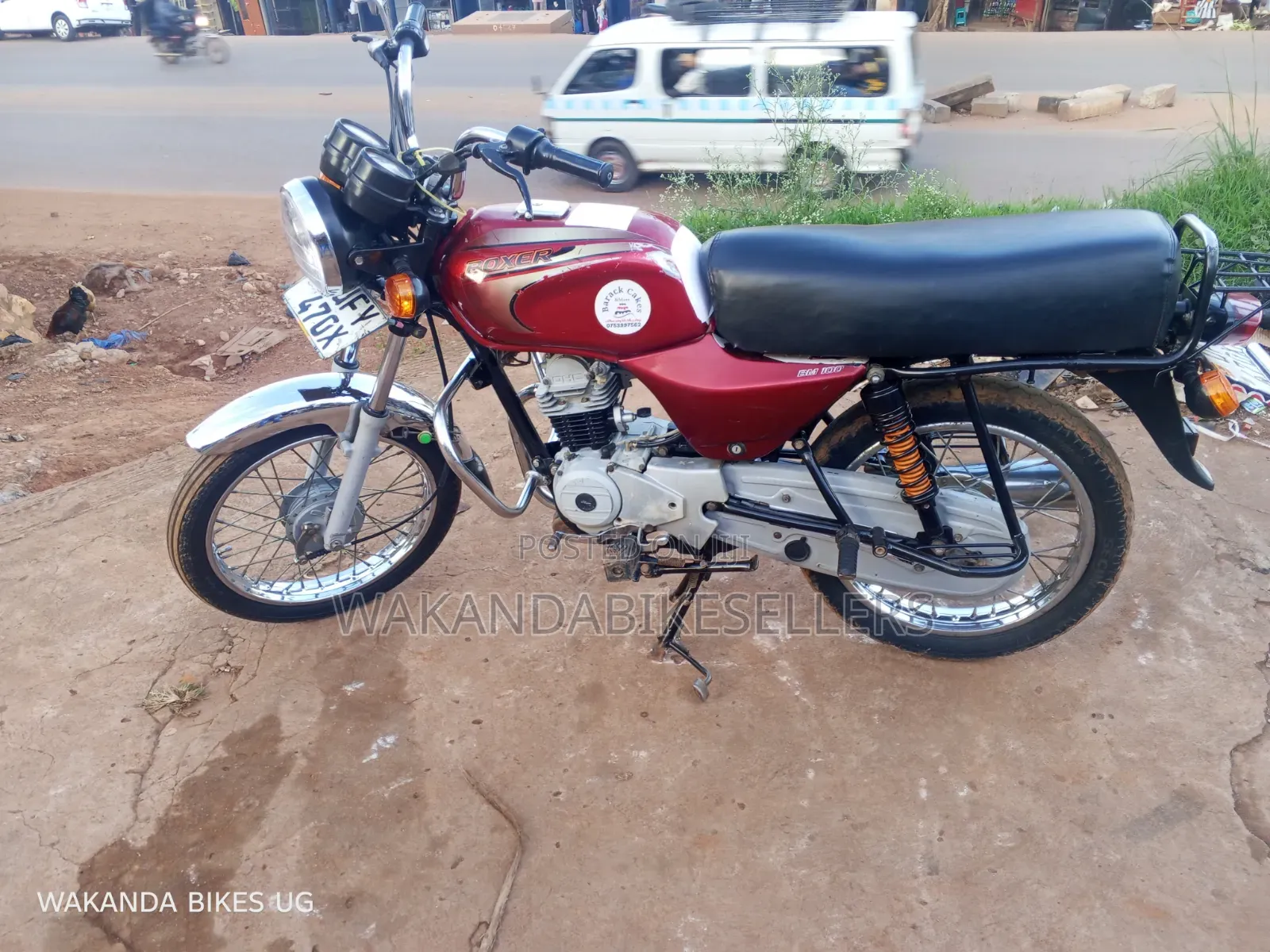 Bajaj Boxer 100 2023 Red