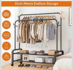 Clothes Rack With Wheels