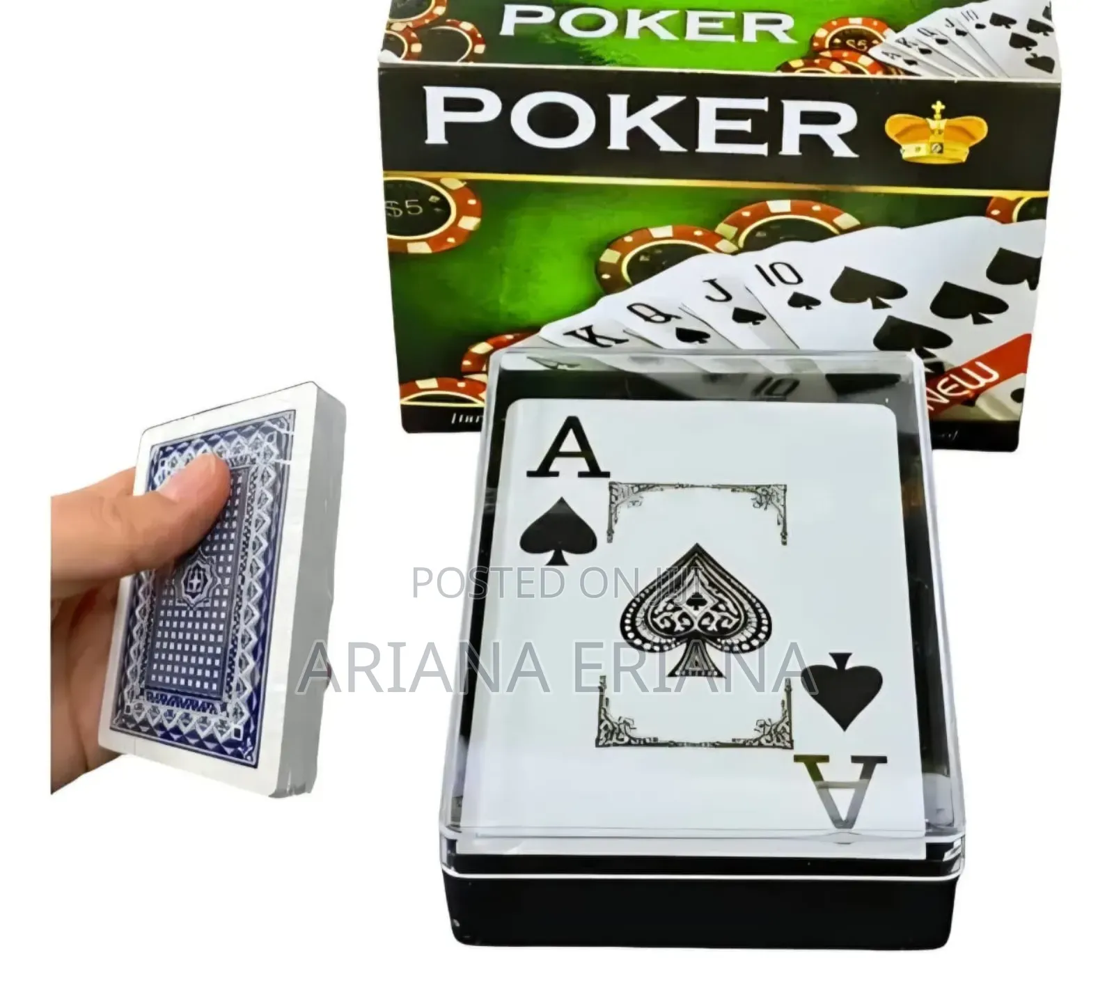 100% Plastic Waterproof Playing Cards