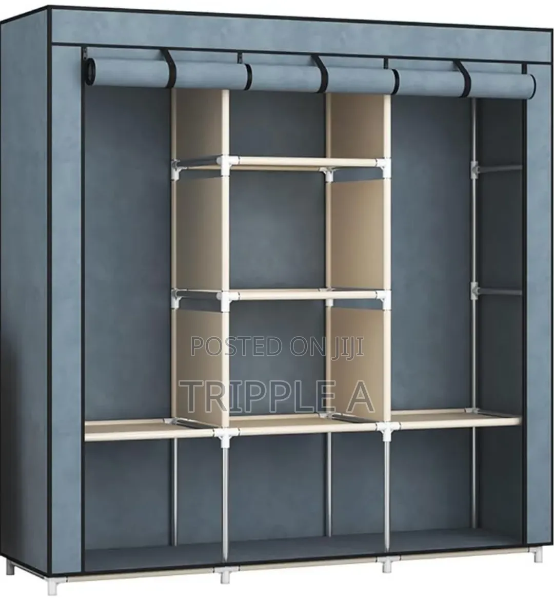 Durable Trendy 3 Colums Wardrobe