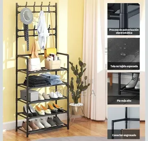 Unique Coat Rack Shoe Rack Hall Tree 3 in 1