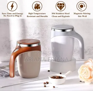 Automatic Self-Stirring Coffee Mug