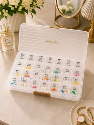 Pill Boxes Organizer
