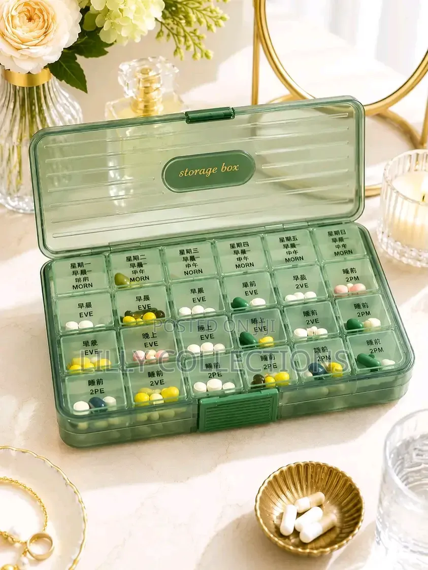 Pill Boxes Organizer