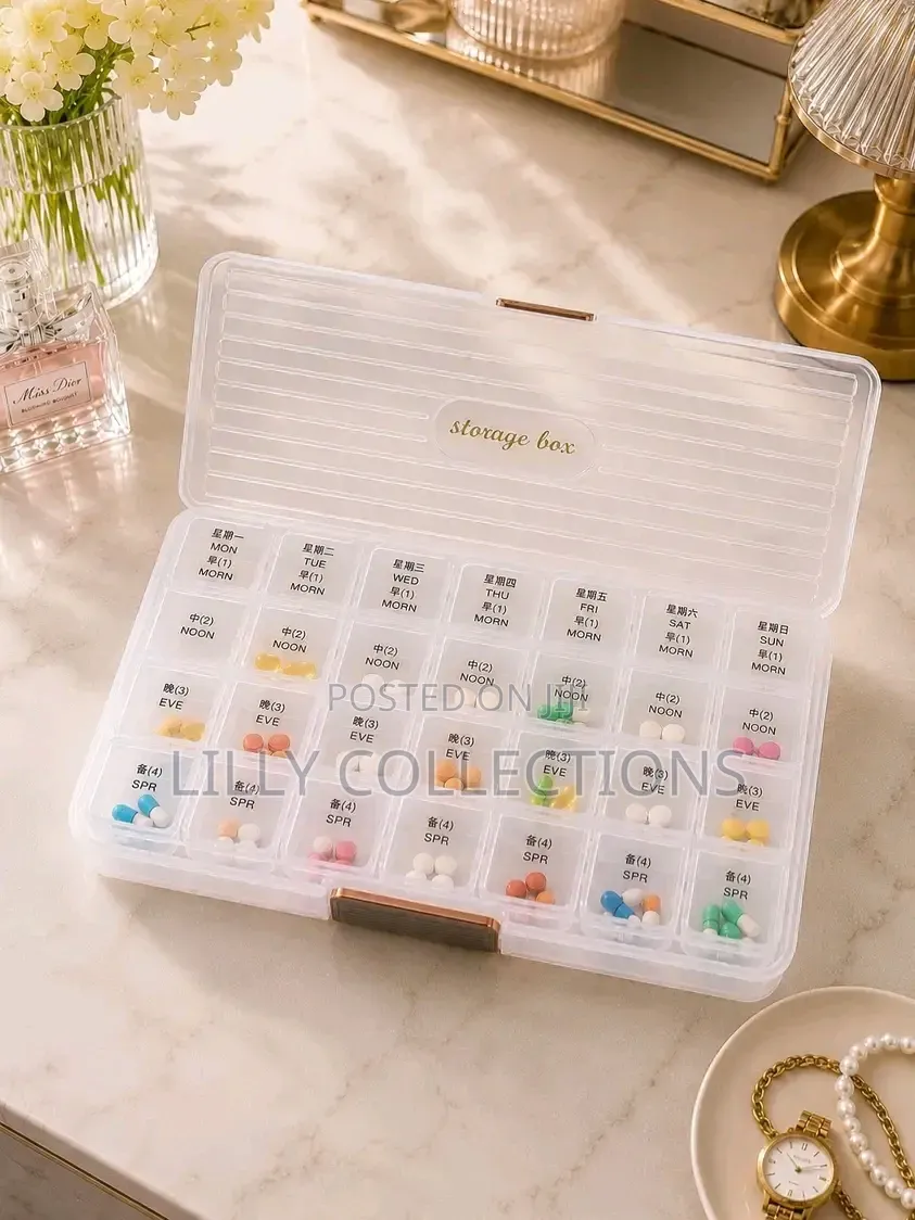 Pill Boxes Organizer