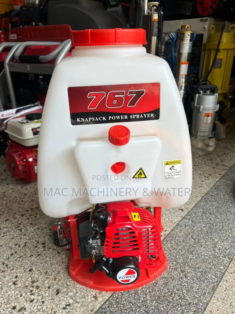 Motorized Gasoline / Petrol Knapsack Sprayer Back Pack 2stroke