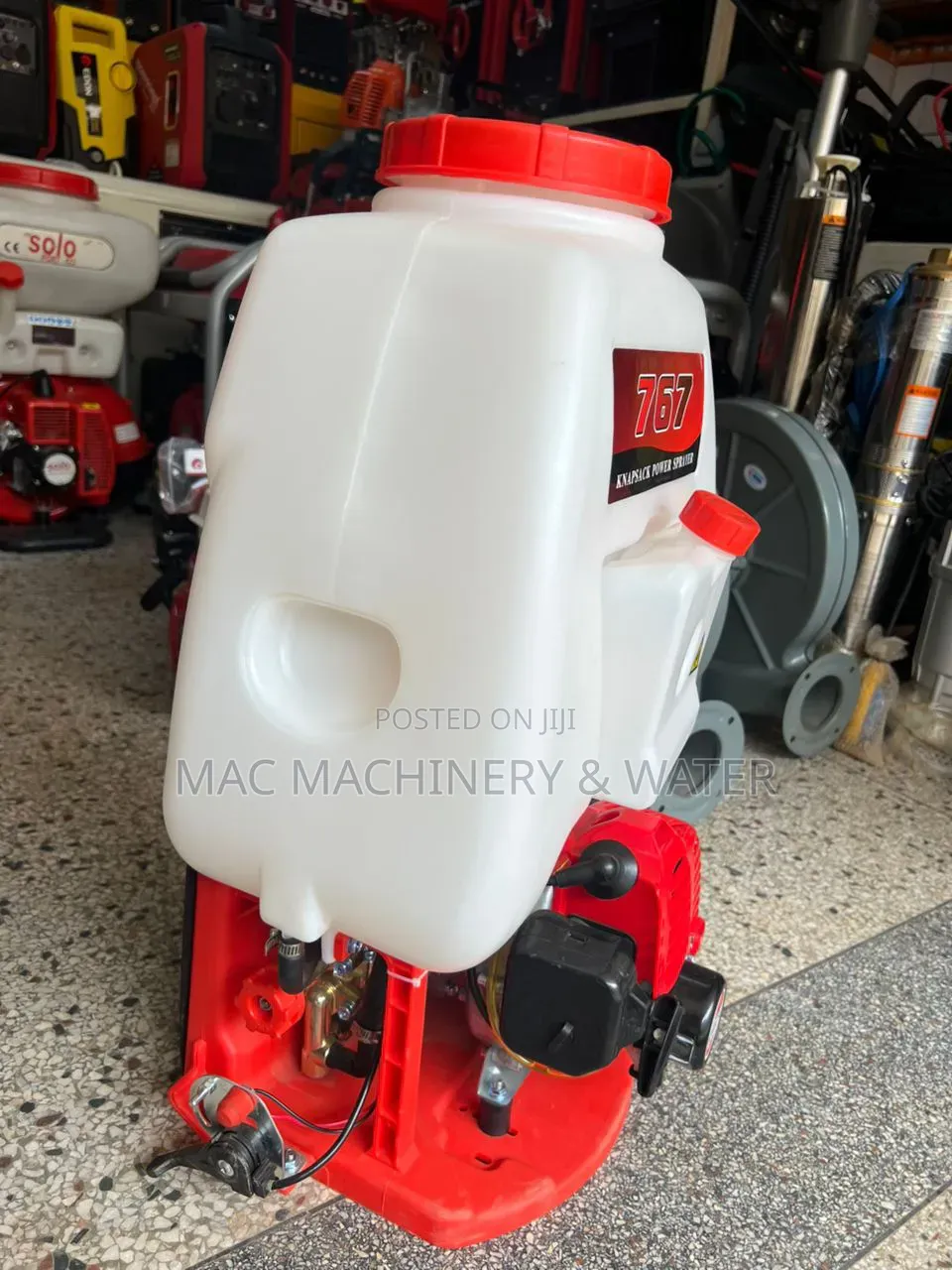 Motorized Gasoline / Petrol Knapsack Sprayer Back Pack 2stroke