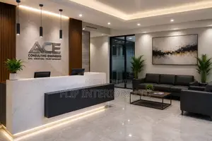 Custom Reception Counter Waiting Area Installations
