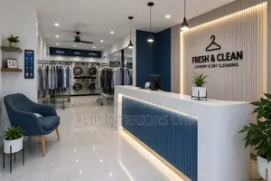 Professional Laundry Shop Interior Renovation Services