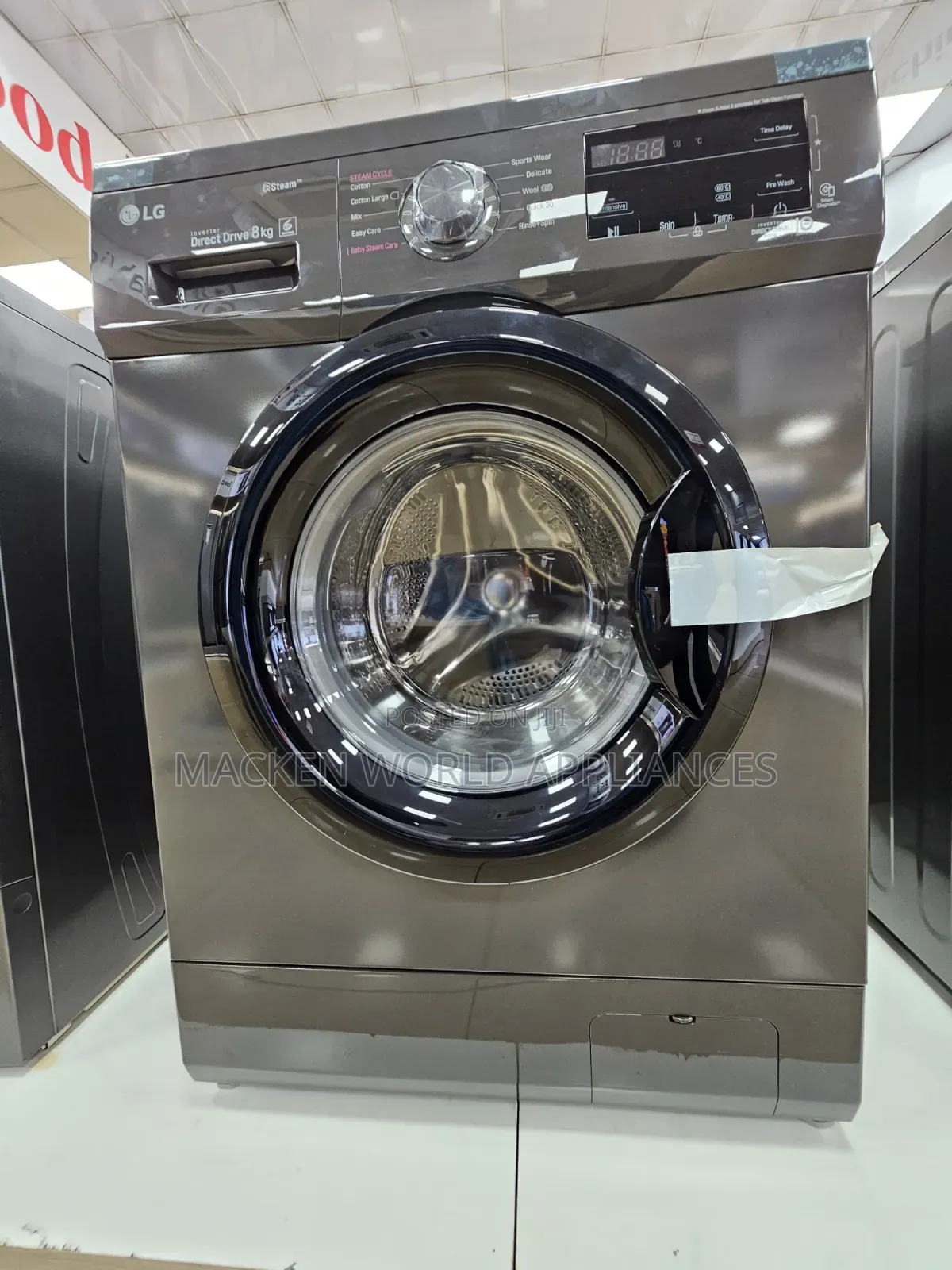 8kg Lg Front Loader Fully Automatic Washing Machine