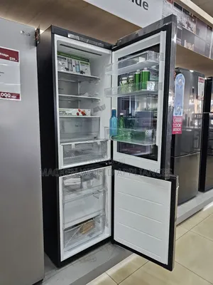 Gc-V459fskw Lg Double Door Fridge With Bottom Freezer Insta View 349l