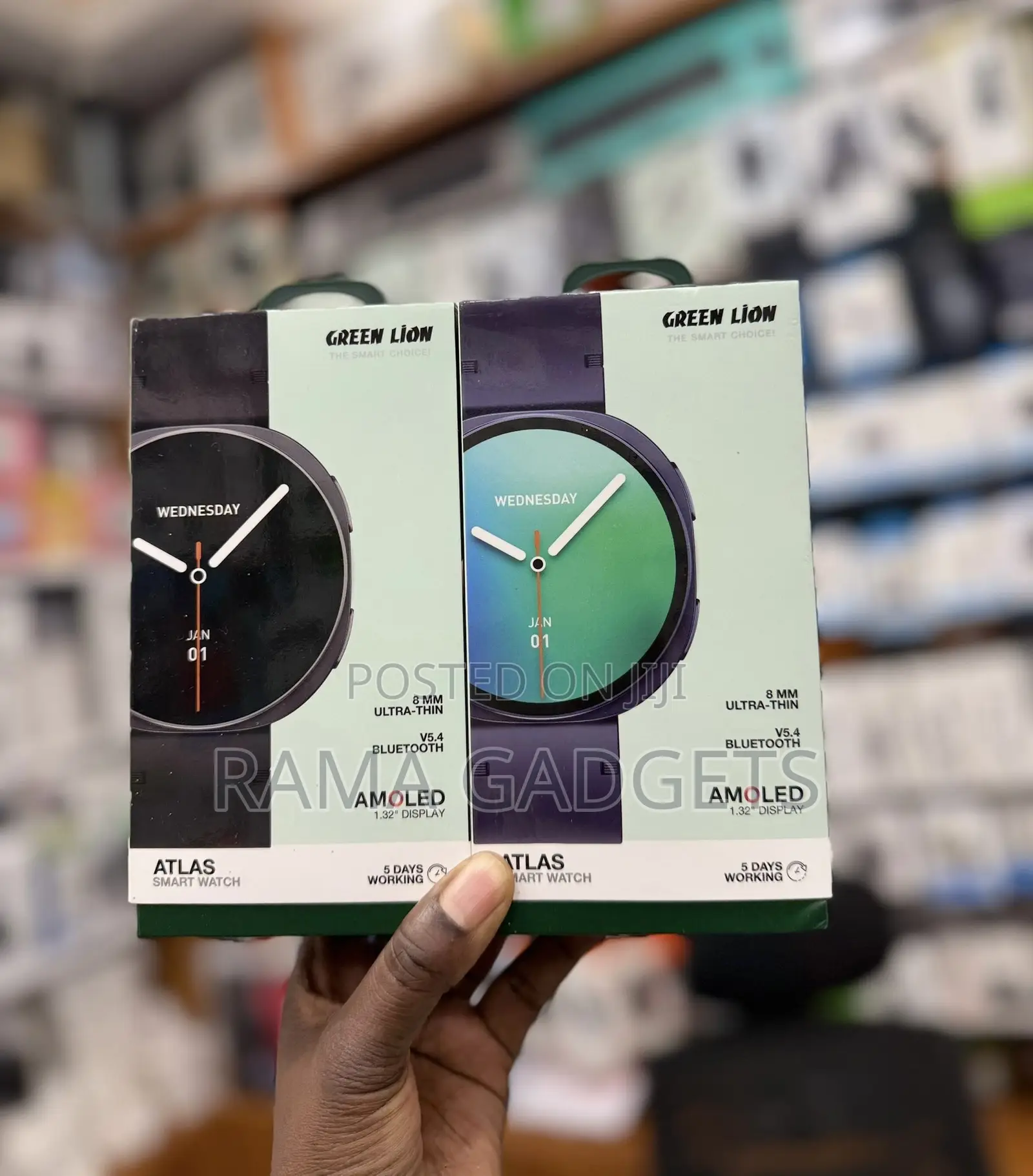 Green Lion Atlas Smart Watches,