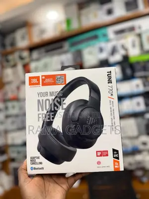 JBL Tune 770nc Are Wireless Over-Headphones Featuring Adaptive Noise