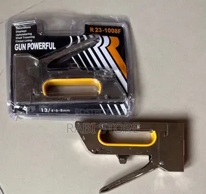 Manual Staple Gun for Furniture Use With Durable Metal Body