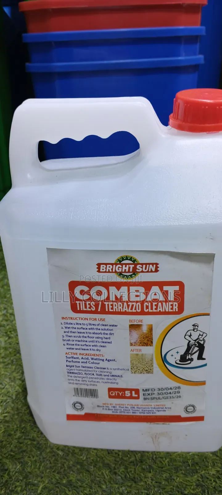 Combat Tiles and Terrazzo Cleaner