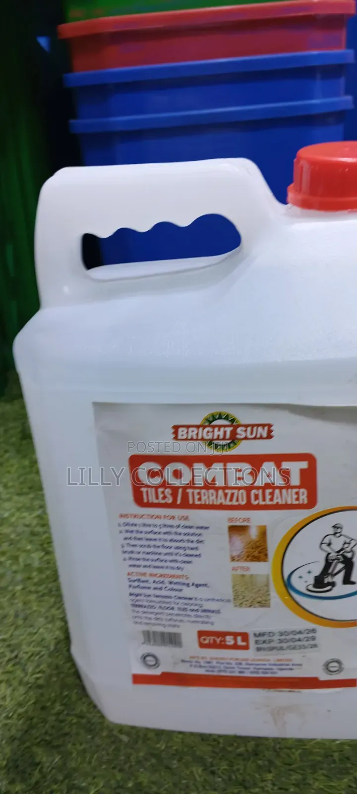 Combat Tiles and Terrazzo Cleaner