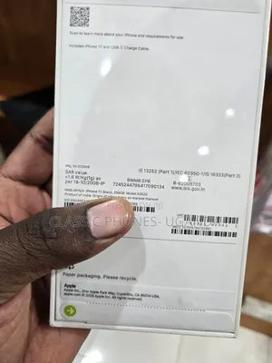 New Apple iPhone 17 256 GB Gray