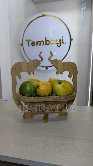 Bamboo, Wooden Foldable Fruit Basket