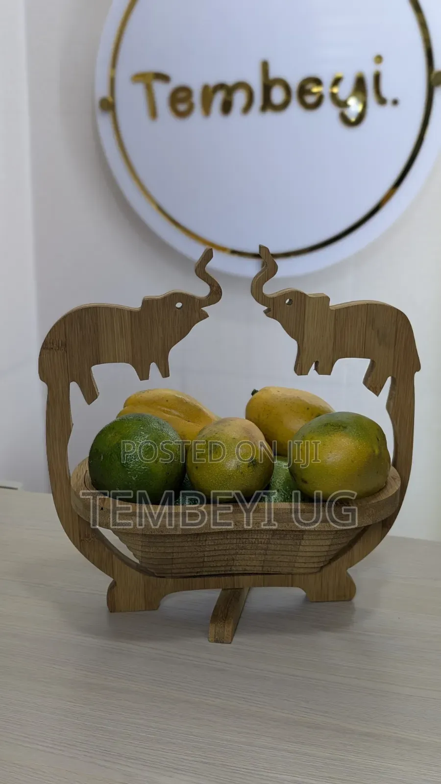 Bamboo, Wooden Foldable Fruit Basket