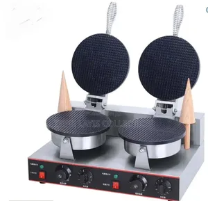 Double-head Commercial Electric Waffle Cone Maker Or Biscuit Maker