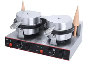 Double-head Commercial Electric Waffle Cone Maker Or Biscuit Maker