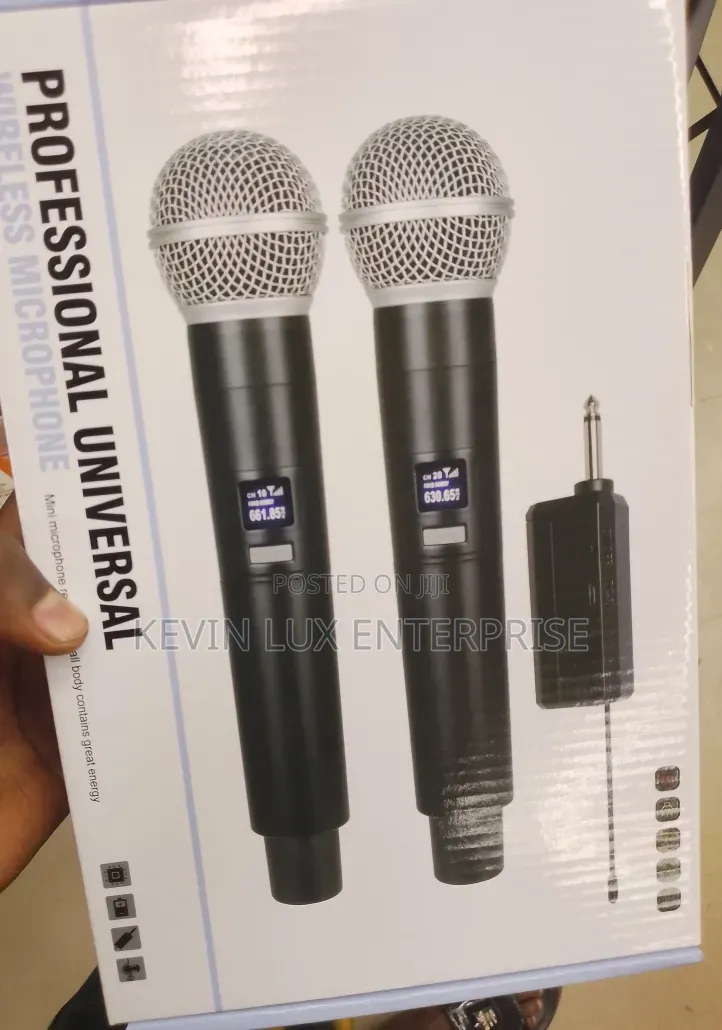 Paired Microphone Rechargeable