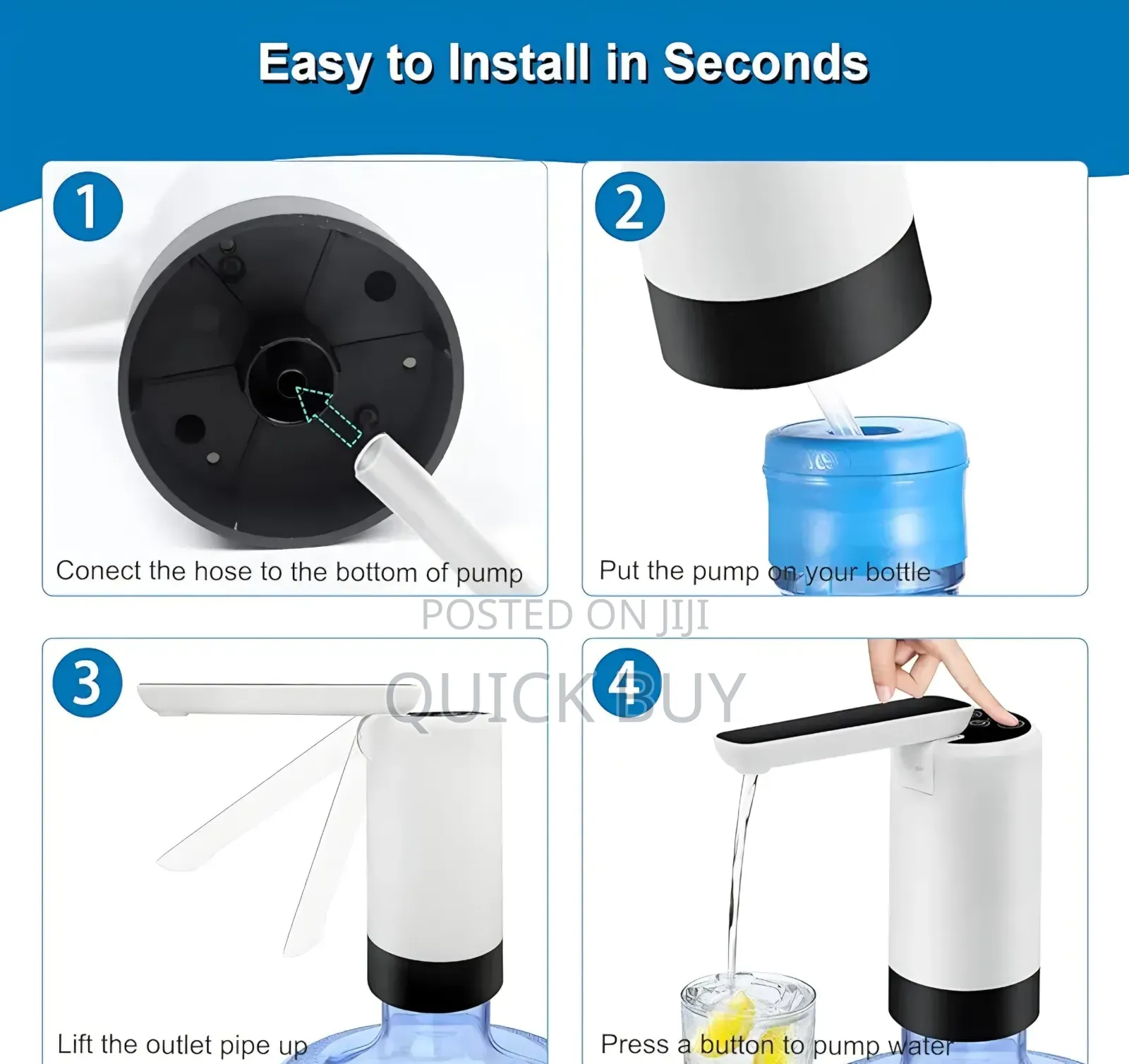 Usb Automatic Water Dispenser Bpa Free