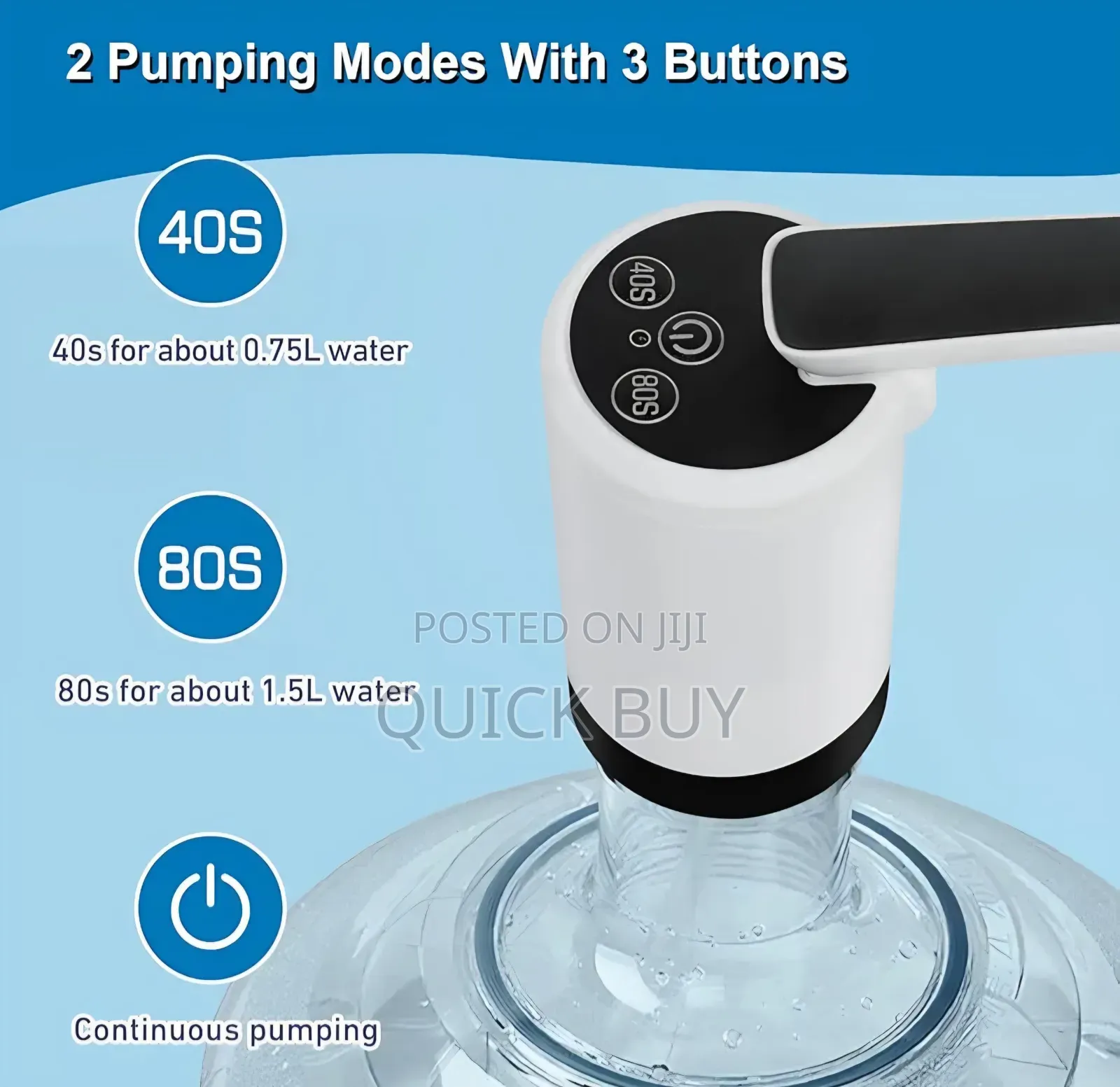 Usb Automatic Water Dispenser Bpa Free