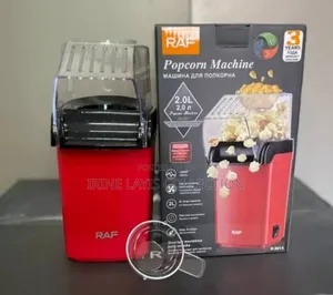 Raf Hot Air Popcorn Maker in Red.