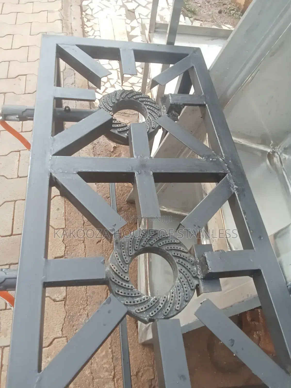 Steel Gas Burner Dable and Triple