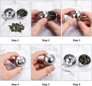 2pcs Stainless Steel Tea Infusers