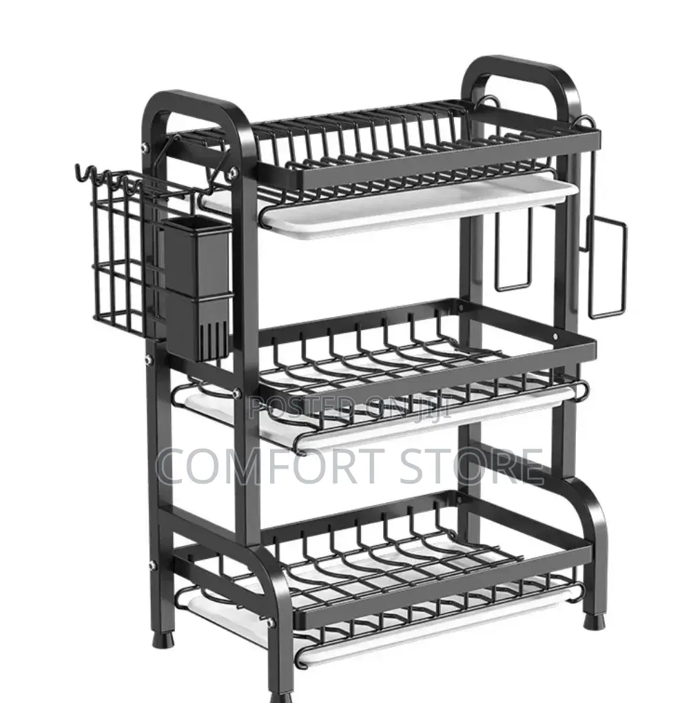 3 Layer Kitchen Dish Rack
