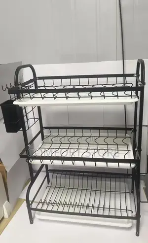 3 Layer Kitchen Dish Rack
