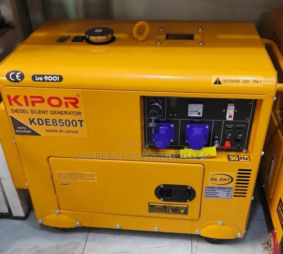 Diesel Silent Generator Kipor 8.5kva