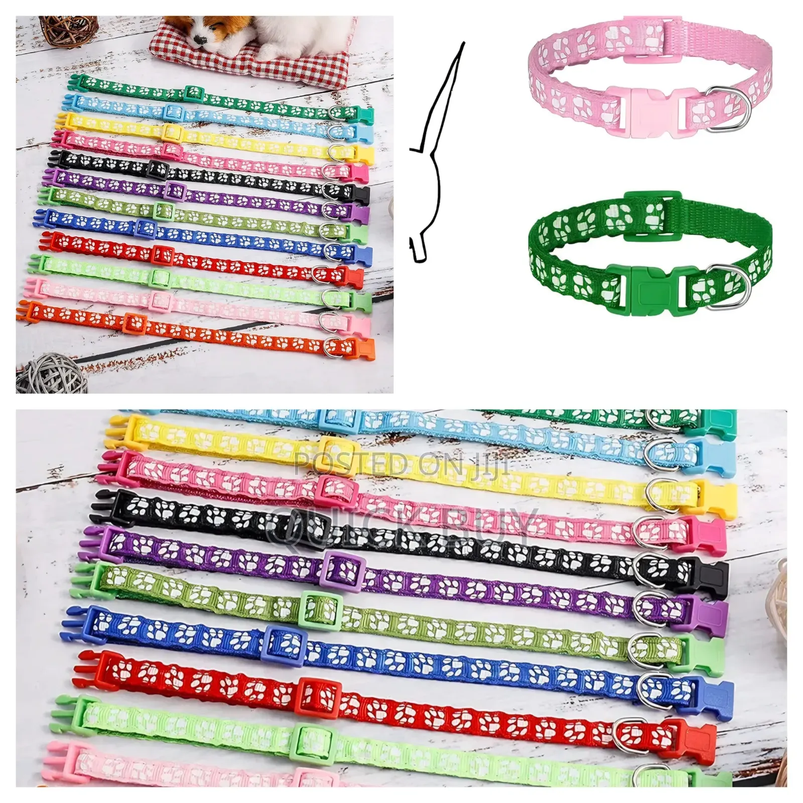 New 12 Pack Cat Collars