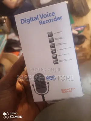 Portable Digital Voice Recorder For Capturing Audio During Lecturers]
