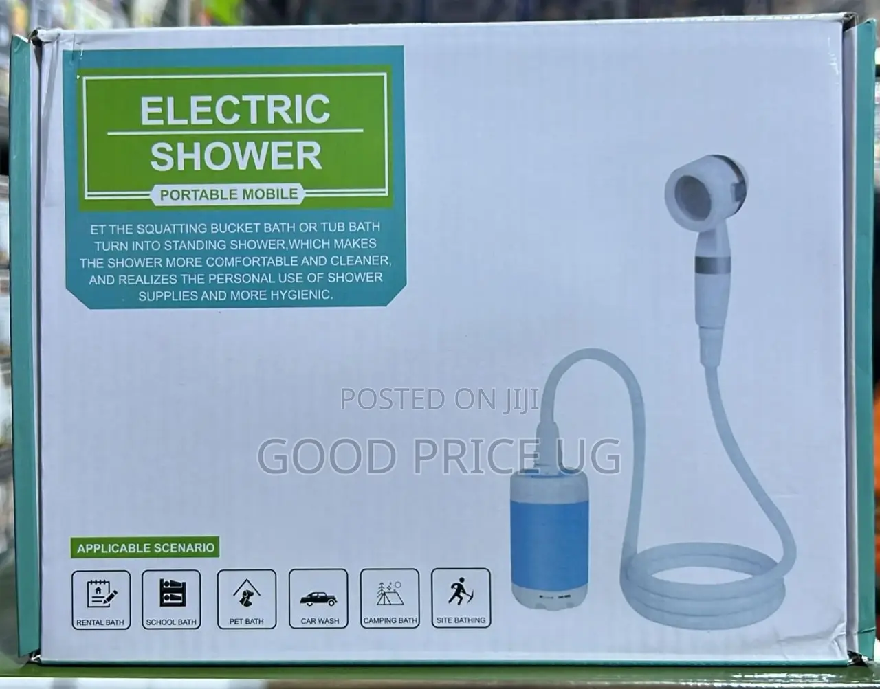 Generic Rechargeable Portable Camping Shower Pump.