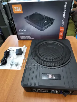 JBL 10" 4500w High-Quality Car Under Seat Speakers With Heavy Bass