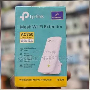 Tp-Link Re200 Ac750 Mesh Wi-Fi Range Extender . Wifi Extender