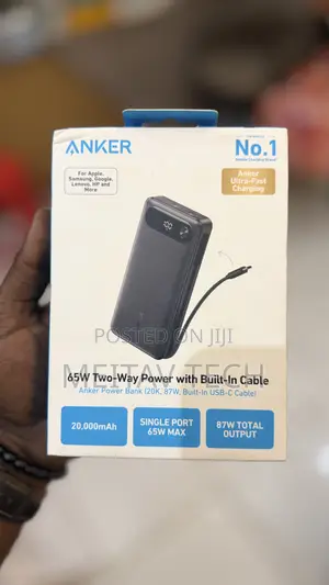 Anker Laptop Power Bank 65w