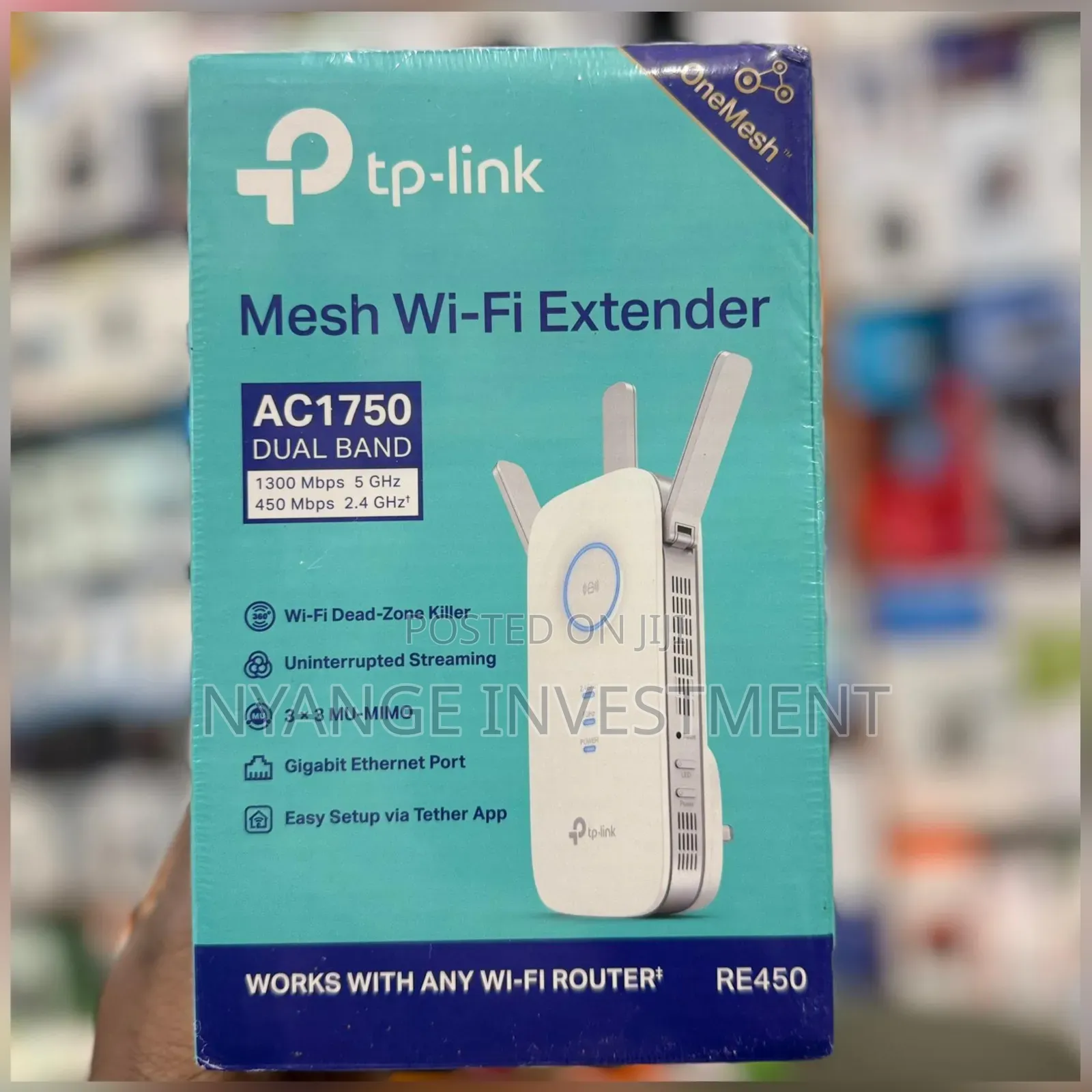 Tp-Link Re450 Ac1750 Mesh Wi-Fi Extender. Wifi Extender