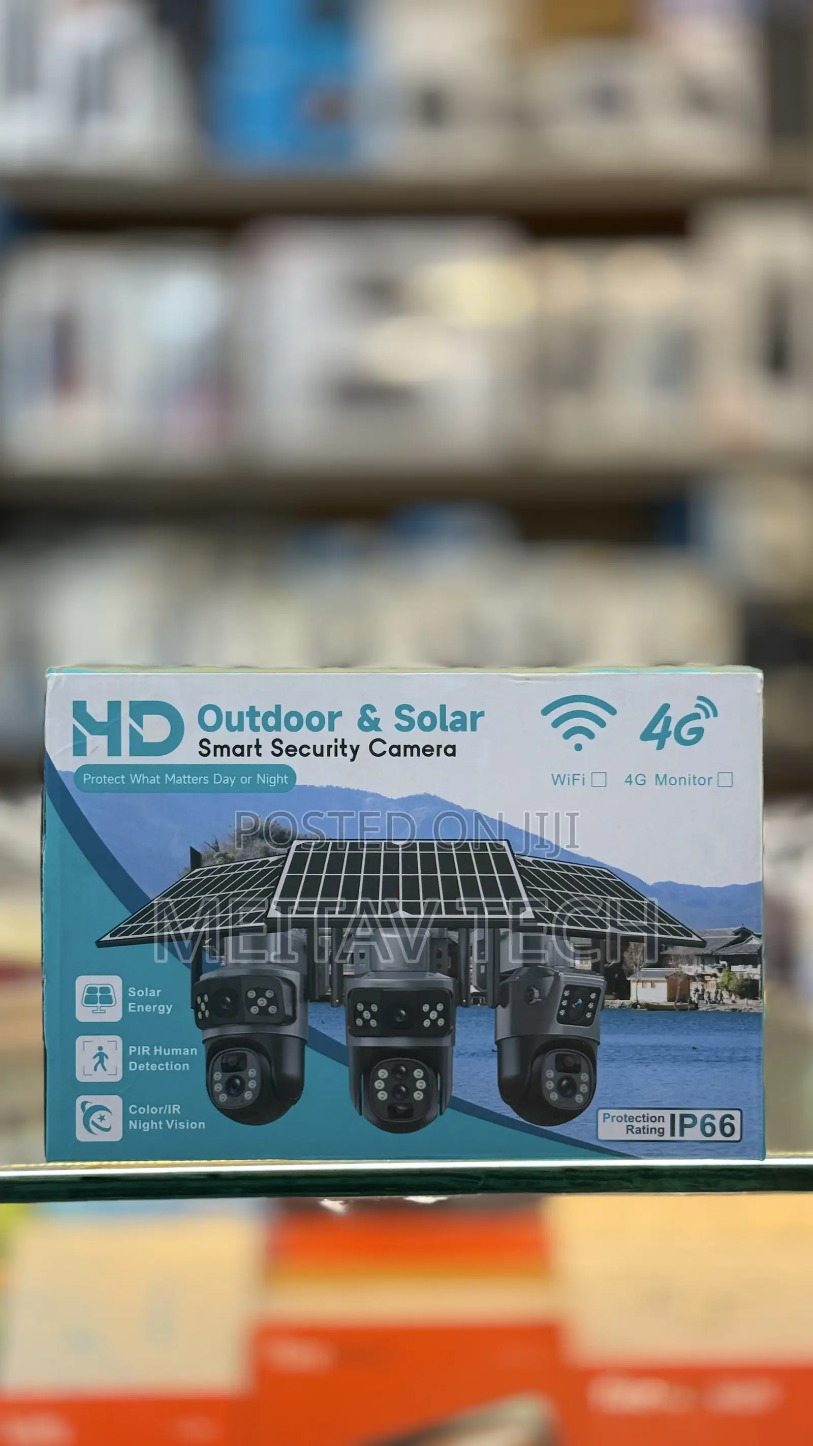 Hd Outdoor Solar PTZ Camera Ip66