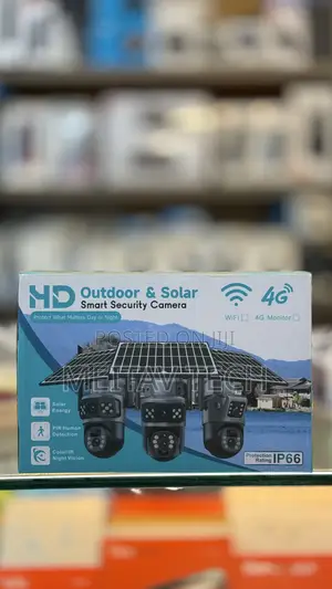 Hd Outdoor Solar PTZ Camera Ip66